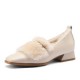 Women Square Toe Fashion Rhinestone Casual Plush Warm Chunky Heels Pumps Women Square Toe Fashion Rhinestone Casual Plush Warm Chunky Heels Pumps