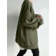 Women Solid Loose Basic All Match Commute Homely Outer Wear Sweatshirt Women Solid Loose Basic All Match Commute Homely Outer Wear Sweatshirt