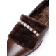 Women Square Toe Fashion Rhinestone Casual Plush Warm Chunky Heels Pumps Women Square Toe Fashion Rhinestone Casual Plush Warm Chunky Heels Pumps