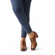 Genuine Leather Comfy Lace up Retro Square Toe Oxfords Heels Genuine Leather Comfy Lace up Retro Square Toe Oxfords Heels