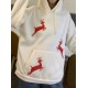 Women Christmas Printed Antler Fleece Thick Casual Hooded Sweatshirt Women Christmas Printed Antler Fleece Thick Casual Hooded Sweatshirt