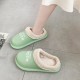 Women Comfy Winter Warm Waterproof Plush Indoor Slippers Women Comfy Winter Warm Waterproof Plush Indoor Slippers