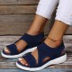 Plus Size Comfy Casual Knitted Breathable Stretch Sports Sandals For Women Plus Size Comfy Casual Knitted Breathable Stretch Sports Sandals For Women