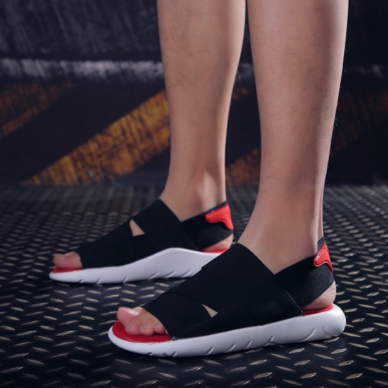 Men Lightweight Breathable Elastic Band Beach Water Sandals Men Lightweight Breathable Elastic Band Beach Water Sandals
