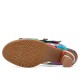 Genuine Leather Beach Vacation Backless Heeled Sandals Genuine Leather Beach Vacation Backless Heeled Sandals