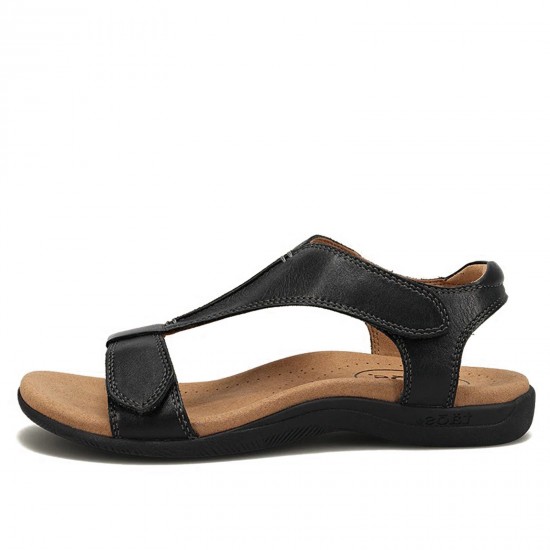 Women’s Round Toe Comfortable Soft Sole Casual Flat Large Size Sandals Women’s Round Toe Comfortable Soft Sole Casual Flat Large Size Sandals