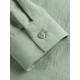 Women 100 Cotton Solid Color Wide Collar Button Cuffs Hoodie Women 100 Cotton Solid Color Wide Collar Button Cuffs Hoodie