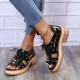 Plus Size Women Casual Fashion Rivet Decor Lace up Sandals Plus Size Women Casual Fashion Rivet Decor Lace up Sandals