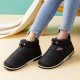 Women Warm Plush Waterproof Elastic Band Indoor Slippers Women Warm Plush Waterproof Elastic Band Indoor Slippers