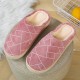 Women Casual Geometric Printing Closed Toe Warm Lining Home Slippers Women Casual Geometric Printing Closed Toe Warm Lining Home Slippers