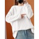 Women Loose All Rabbits Print Stereogram Solid Casual Pullover Sweatshirt Women Loose All Rabbits Print Stereogram Solid Casual Pullover Sweatshirt