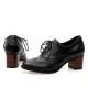 Large Size Women Lace up Comfy Retro Oxfords Heels Large Size Women Lace up Comfy Retro Oxfords Heels
