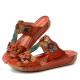 Casual Vacation Hollow Out Flowers Decoration Bohemian Backless Slip On Sandals For Women Casual Vacation Hollow Out Flowers Decoration Bohemian Backless Slip On Sandals For Women