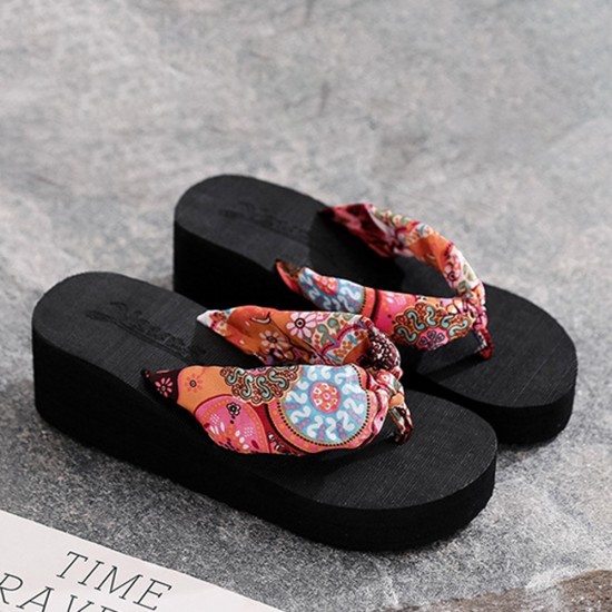 Women Clothes Band Clip Toe Platform Slippers Women Clothes Band Clip Toe Platform Slippers