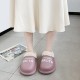 Women Comfy Winter Warm Waterproof Plush Indoor Slippers Women Comfy Winter Warm Waterproof Plush Indoor Slippers
