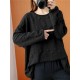 Women Loose All Rabbits Print Stereogram Solid Casual Pullover Sweatshirt Women Loose All Rabbits Print Stereogram Solid Casual Pullover Sweatshirt