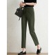 Pocket Step Hem Tailored Pants For Women Pocket Step Hem Tailored Pants For Women