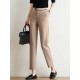 Pocket Step Hem Tailored Pants For Women Pocket Step Hem Tailored Pants For Women