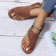 Women Casual Summer Beach Vacation Hook Loop Thumb Sandals Women Casual Summer Beach Vacation Hook Loop Thumb Sandals