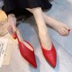 Women Casual Pointed Toe Braided Backless Cone Heels Shoes Women Casual Pointed Toe Braided Backless Cone Heels Shoes