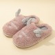 Women’s Cute Antlers Warm Lining Casual Home Plush Slippers Women’s Cute Antlers Warm Lining Casual Home Plush Slippers