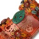 Casual Vacation Hollow Out Flowers Decoration Bohemian Backless Slip On Sandals For Women Casual Vacation Hollow Out Flowers Decoration Bohemian Backless Slip On Sandals For Women