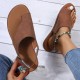 Women Casual Summer Beach Vacation Hook Loop Thumb Sandals Women Casual Summer Beach Vacation Hook Loop Thumb Sandals